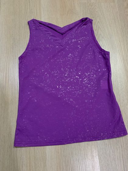 เสื้อกล้าม  เสื้อกล้ามแฟชั่น  สไตล์ยุค 90 " แฟชั่นเกาหลี  ใส่คู่กับ กางเองเอวสูงหรือเอวต่ำ  Freesize สีม่วงสดใส  แบรนด์ญี่ปุ่น  รูปที่ 3