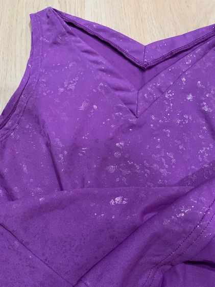 เสื้อกล้าม  เสื้อกล้ามแฟชั่น  สไตล์ยุค 90 " แฟชั่นเกาหลี  ใส่คู่กับ กางเองเอวสูงหรือเอวต่ำ  Freesize สีม่วงสดใส  แบรนด์ญี่ปุ่น  รูปที่ 5