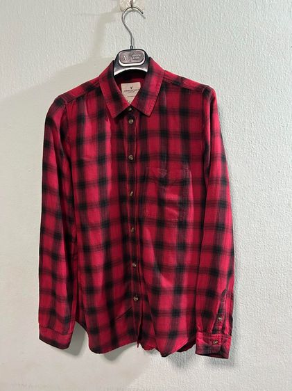 🌈 เสื้อเชิ้ตลายสก๊อต แบรนด์ American Eagle(อเมริกันอีเกิ้ล) แท้💯🌈