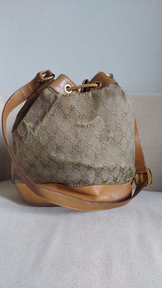 กระเป๋า Gucci แท้วินเทจ ทรงจีบ รูปที่ 4