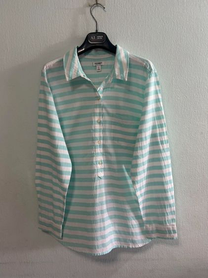 🌈 เสื้อเชิ้ตลายสก๊อต แบรนด์ Old Navy(โอลด์ เนวี) แท้💯🌈 รูปที่ 4