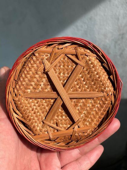 ตะกร้าจีนจิ๋ว โบราณเก่าสะสมA1 รูปที่ 7