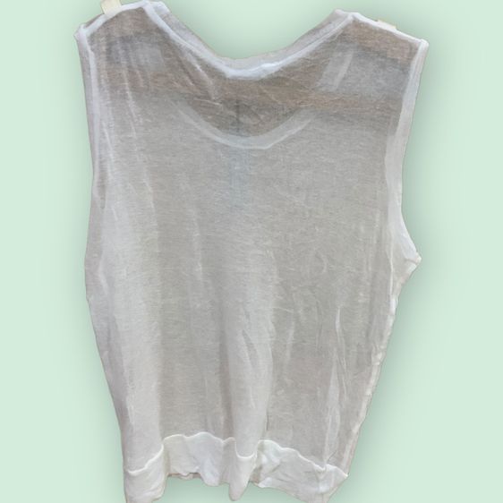 เสื้อกล้ามซีทรู สามารถใส่ทับได้หลายเลเยอร์ผ้านิ่ม ผ้าบางใส่สบาย แบรนด์ญี่ปุ่น งานญี่ปุ่นแท้ สไตล์ยุค 90 " แฟชั่นเกาหลี  รูปที่ 2