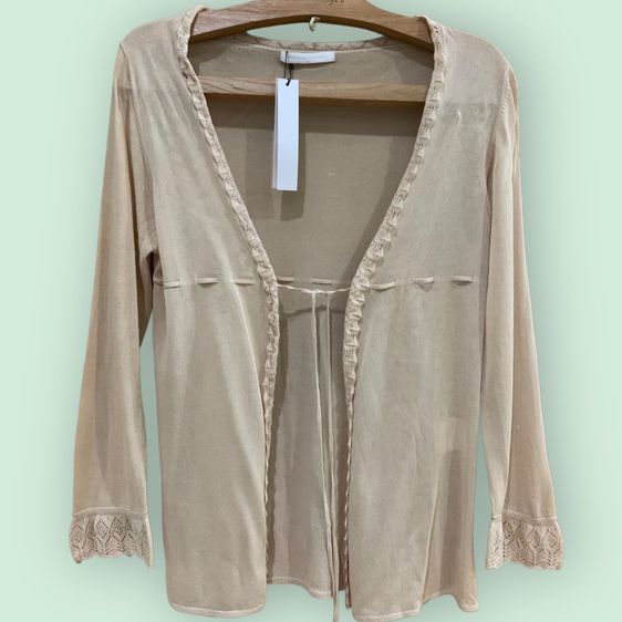 อื่นๆ ฟรีไซส์ น้ำตาล แขนยาว เสื้อคลุมคาร์ดิแกน เสื้อคลุมกันโป๊ กันหนาว งานแฟชั่น  แฟชั่นเกาหลี  ใส่คู่กับ ใส่ได้หลายแนว แบรนด์ญี่ปุ่น   Freesze