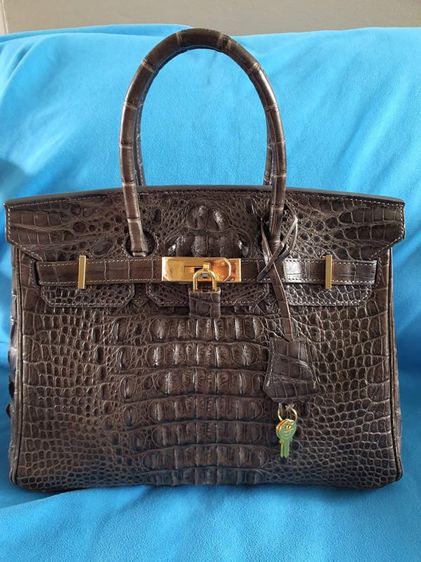 กระเป๋าหนังจระเข้แท้ทั้งใบ