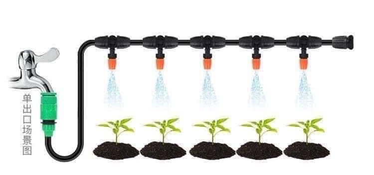 ชุดพ่นหมอก คลายความร้อน กำจัดฝุ่น ต่อก๊อกใช้งานได้เลย รูปที่ 4