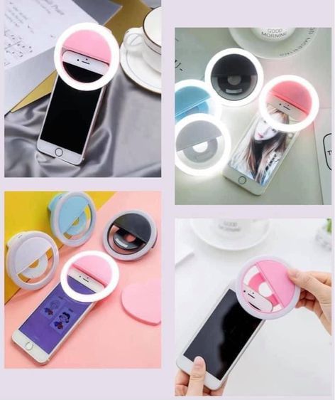 ไฟติดกล้องมือถือ พร้อมสายชาท