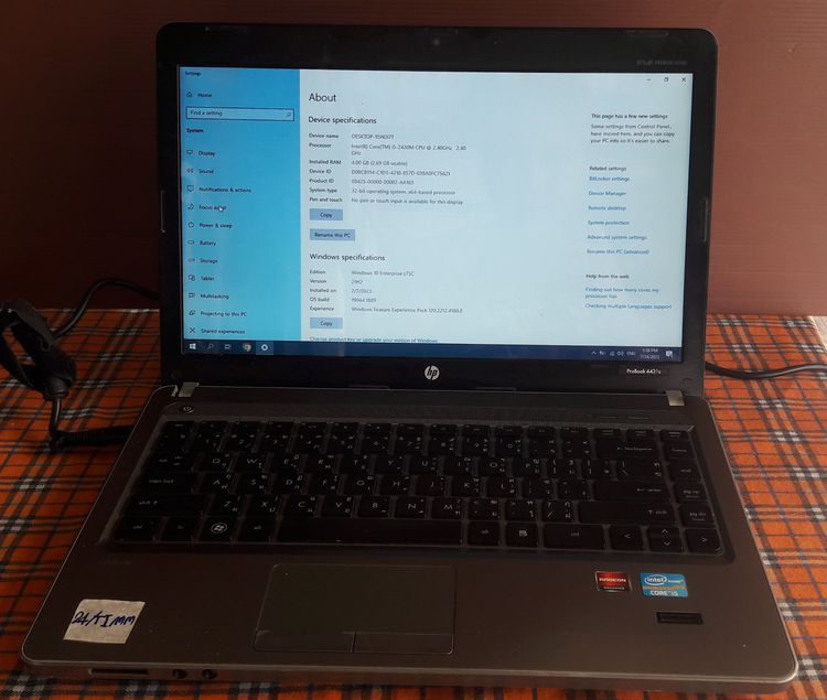 Notebook HP Probook 4431s-594TX รูปที่ 2