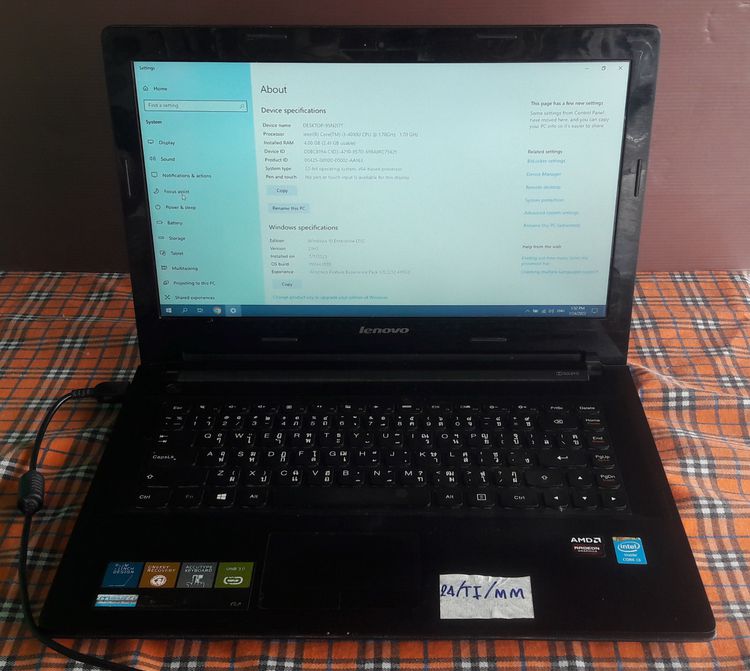 Notebook  lenovo G40-70 model 20369 รูปที่ 2