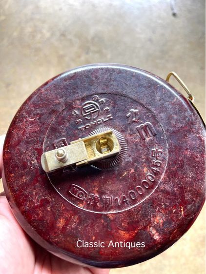 ตลับ สายวัดที่ดิน แบ็คกาไลโบราณเก่าสะสม รูปที่ 7