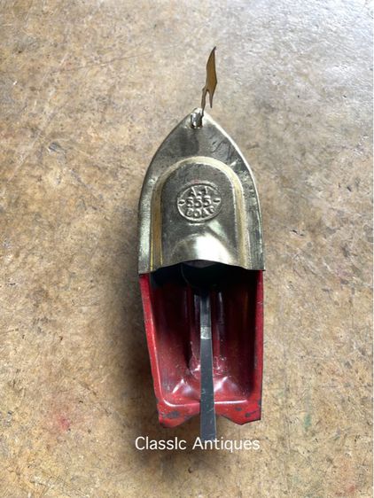 เรือ ป๊อกแป๊ก สังกะสีเก่าโบราณA25 รูปที่ 4