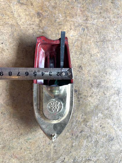 เรือ ป๊อกแป๊ก สังกะสีเก่าโบราณA25 รูปที่ 7