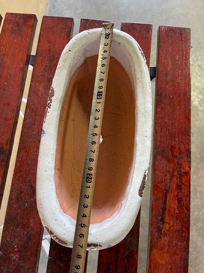 กระถาง ทรงอ่าง ลายดอกไม้สะสม รูปที่ 12