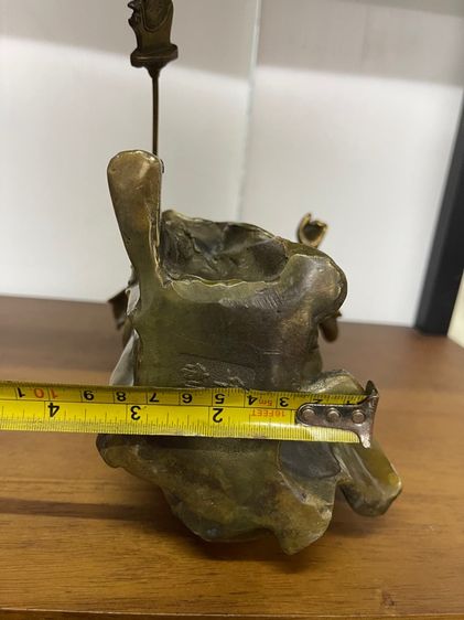 เทพเจ้ากวนอู ปางบัญชาการ ทองเหลืองA23 รูปที่ 16