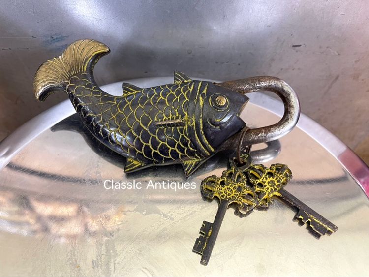 กุญแจ ปลาทองเหลืองสะสมB1