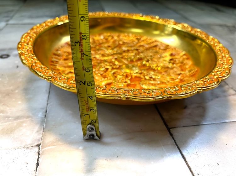 จาน มังกรทอง เก้ามังกรกะไหล่ทอง สะสม รูปที่ 12