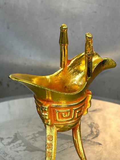 จอก3ขา กะไหล่ทอง สะสม รูปที่ 11