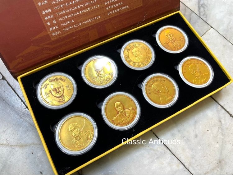 กล่อง เหรียญทองจีน ที่ระลึกสะสม รูปที่ 3