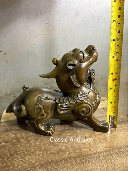 ปี่เซี้ย คู่ทองเหลืองสะสม A1 รูปที่ 7