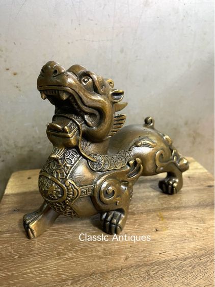 ปี่เซี้ย คู่ทองเหลืองสะสม A1 รูปที่ 4