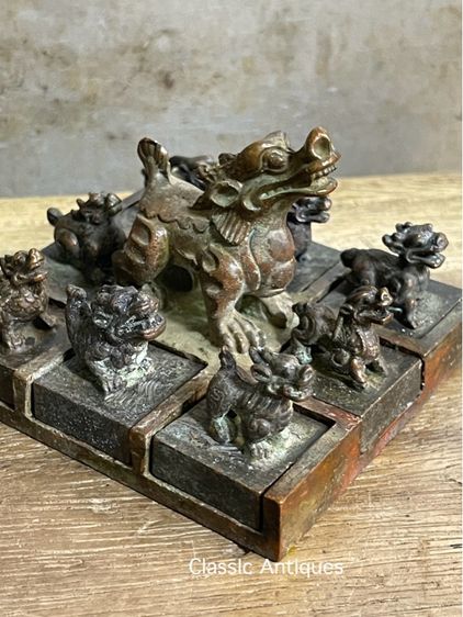 ตราประทับ ทองเหลืองออกสัมฤทธิ์ สะสมA2 รูปที่ 5