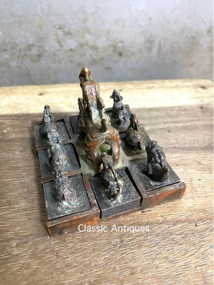 ตราประทับ ทองเหลืองออกสัมฤทธิ์ สะสมA2 รูปที่ 8