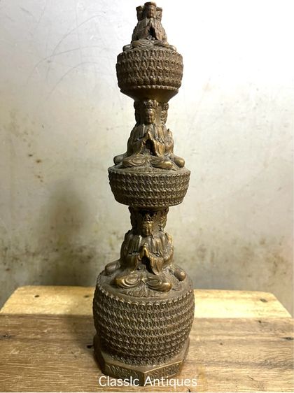 พระอรหันต์จีน ทองเหลืองสะสม รูปที่ 4