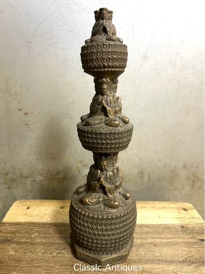 พระอรหันต์จีน ทองเหลืองสะสม รูปที่ 3