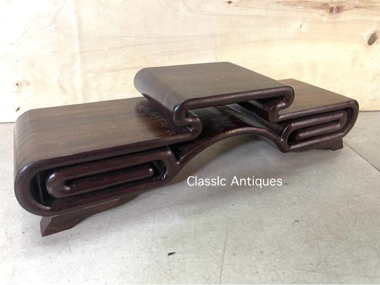 กี่ ไม้แกะสลักสะสม C5 รูปที่ 3