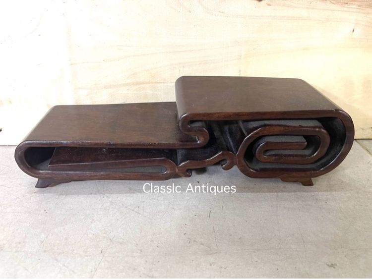 กี่ ไม้แกะสลักสะสม C6 รูปที่ 2