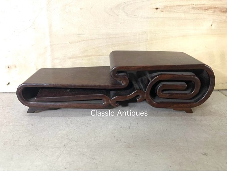 กี่ ไม้แกะสลักสะสม C6 รูปที่ 4