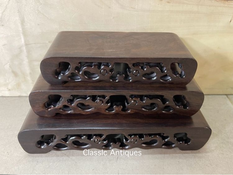 กี่ ไม้แกะสลักสะสม C12 รูปที่ 4