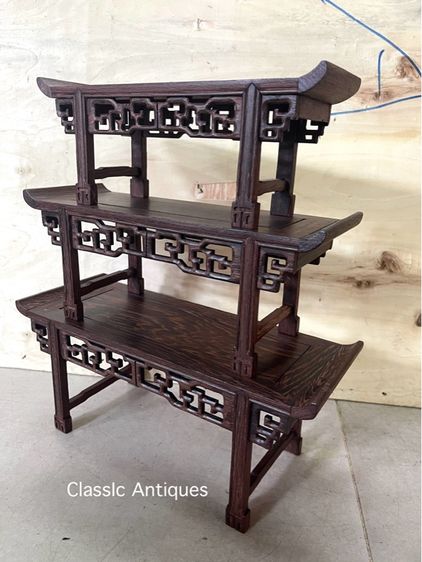 กี่ ไม้แกะสลักสะสม C13 รูปที่ 3