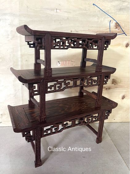 กี่ ไม้แกะสลักสะสม C13 รูปที่ 2