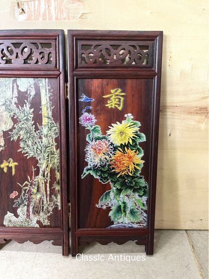 ฉาก ไม้แกะสลักสะสม C14 รูปที่ 6