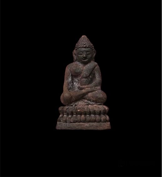 พระชัยวัฒน์สัมฤทธิ์ผล รุ่นแรก หลวงพ่อตี๋ วัดหูช้าง จ.นนทบุรี เนื้อนวะโลหะ ปี2556 เข้มขลัง สร้างน้อย 176 องค์ 