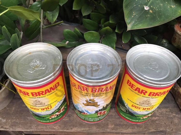 กระป๋องนมตราหมีโบราณ รูปที่ 2