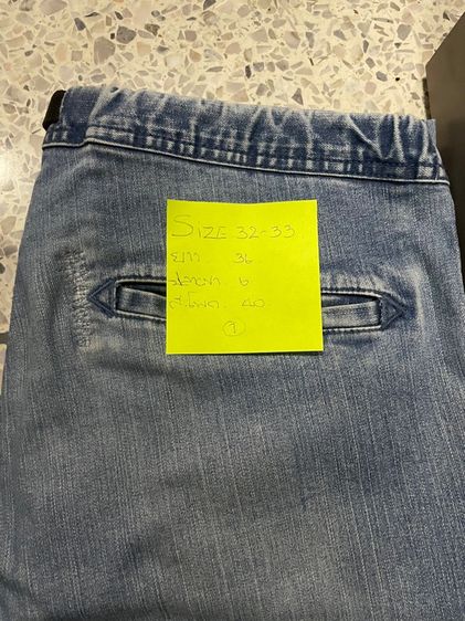 กางเกงยีนส์ขายาวของGRAMICCI USAแท้💯💯📌📌 รูปที่ 5