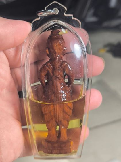 พี่กุมารทองเพชรพรหมคุณ หลวงปู่หงษ์ พรหมปัญโญ ไม้ตะเคียนแกะ จัดสร้าง 50 องค์ รูปที่ 4