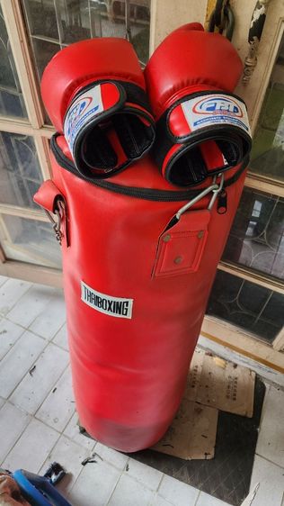 ไม่ระบุ อื่นๆ ชุดต่อยมวยกระสอบทรายสำเร็จ ขาแขวน นวม พร้อมเล่น