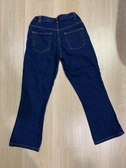 กางเกงยีนส์สีเข้ม  ฟาดสวยๆ เนื้อผ้าดี สวยงามมาก made in Japan ใส่แล้วทรงสวย ดูผอมเพียว รูปที่ 7