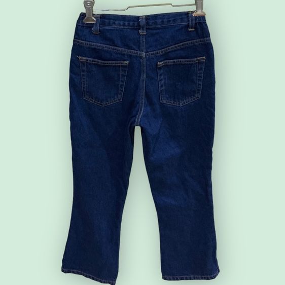 กางเกงยีนส์สีเข้ม  ฟาดสวยๆ เนื้อผ้าดี สวยงามมาก made in Japan ใส่แล้วทรงสวย ดูผอมเพียว รูปที่ 2