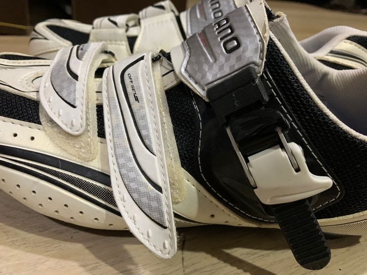 รองเท้าคลีท รองเท้า ปั่นจักรยานเสื้อหมอบ  shimano รุ่น SH-R087WR size 41 น้ำหนักเบา ตามสภาพ ล็อคในตัว  รูปที่ 6