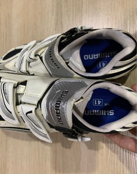 รองเท้าคลีท รองเท้า ปั่นจักรยานเสื้อหมอบ  shimano รุ่น SH-R087WR size 41 น้ำหนักเบา ตามสภาพ ล็อคในตัว  รูปที่ 9