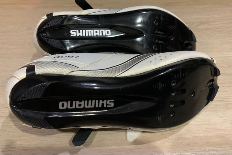 รองเท้าคลีท รองเท้า ปั่นจักรยานเสื้อหมอบ  shimano รุ่น SH-R087WR size 41 น้ำหนักเบา ตามสภาพ ล็อคในตัว  รูปที่ 7