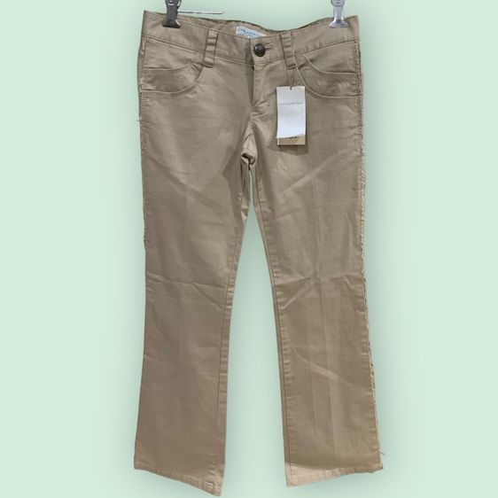 น้ำตาล อื่นๆ ฟรีไซส์ ไม่มีแขน กางเกงขายาวใส่ทำงาน ใส่ไปเที่ยว เนื้อผ้าดี สวยงามมาก made in Japan ป้ายห้อย