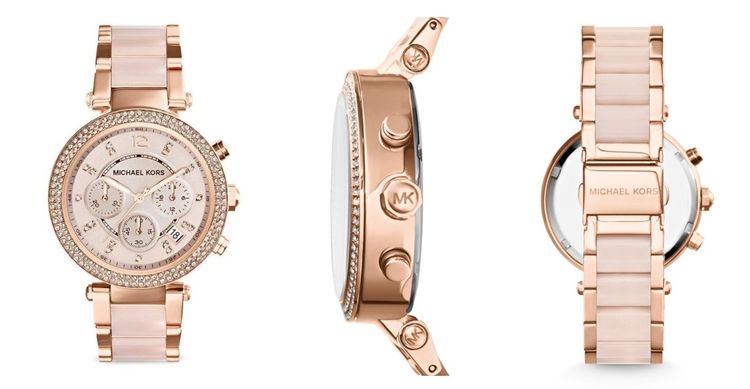 MK5896 นาฬิกาข้อมือ สีโรสโกลด์ (ซื้อมายังไม่เคยใช้) รูปที่ 2