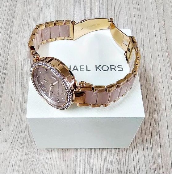 MK5896 นาฬิกาข้อมือ สีโรสโกลด์ (ซื้อมายังไม่เคยใช้) รูปที่ 9