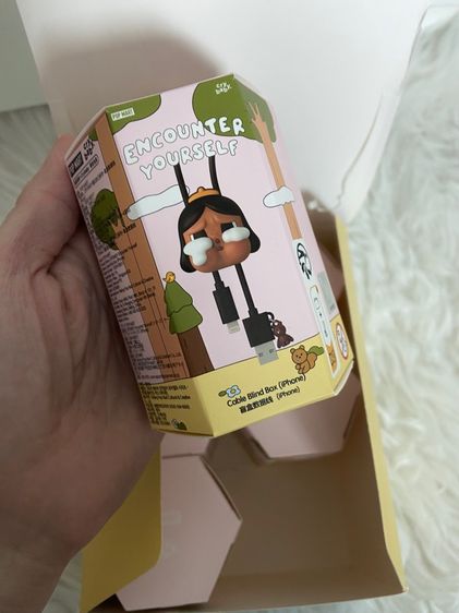 Crybaby Popmart iphone cable ของแท้ พร้อมส่ง  รูปที่ 3