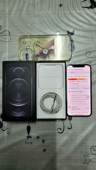 Apple iPhone 12 Pro 128GB Black 
แบรนด์ : APPLE
ติดฟิล์มกระจกกันกระแทกด้านหน้าและกล้องหลัง
มีกล่องสายชาร์จอุปกรณ์ครบ แถมเคส สภาพสวยเดิมๆ รูปที่ 3